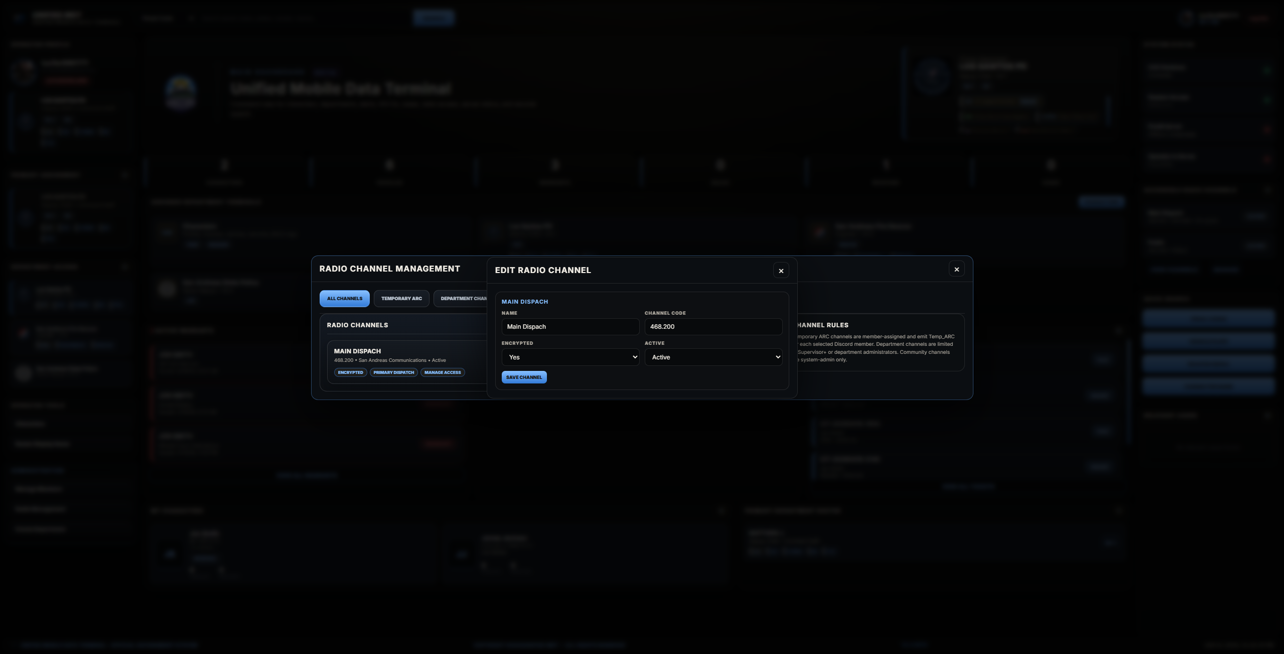 Radio Permissions